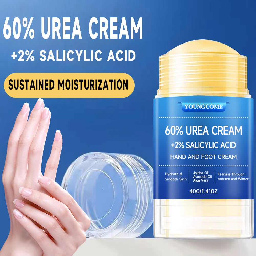 60% Urea Cream Stick with Salicylic Acid - Cracked Heel & Dry Hand Care Stick