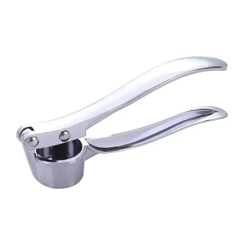 Heavy Duty Zinc Alloy Garlic Press & Mincer – Professional Manual Garlic Crusher