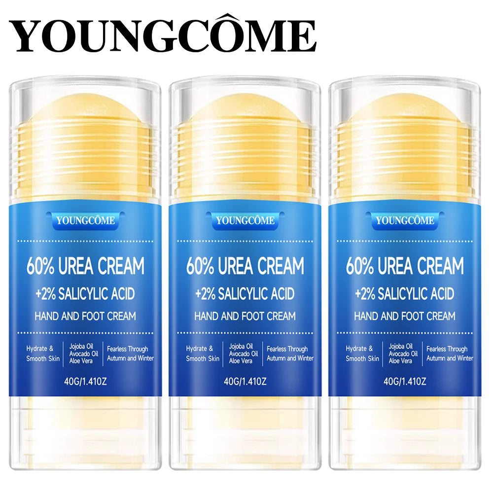 60% Urea Cream Stick with Salicylic Acid - Cracked Heel & Dry Hand Care Stick