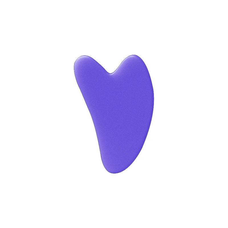Rose Quartz Jade Roller & Heart-Shaped Gua Sha Facial Massage Set