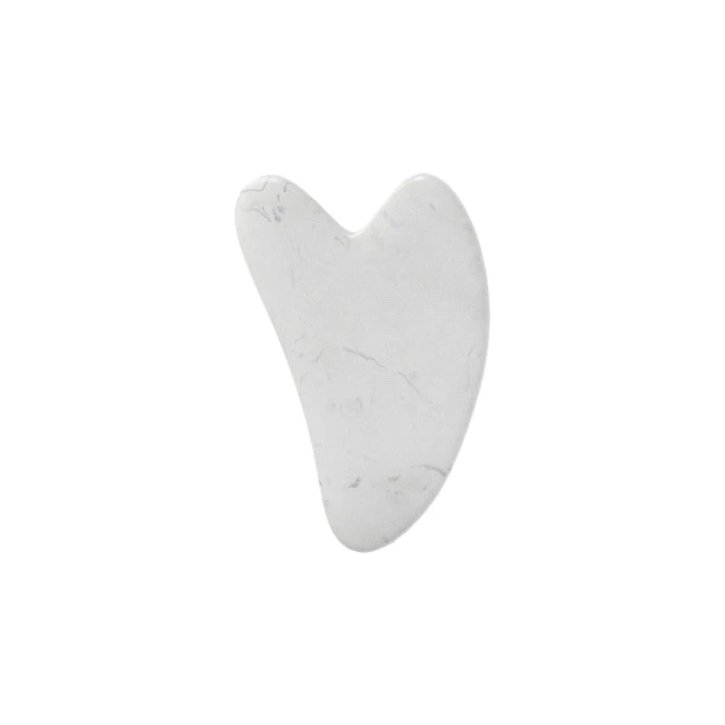Rose Quartz Jade Roller & Heart-Shaped Gua Sha Facial Massage Set