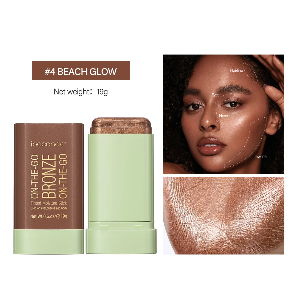 3-in-1 On-the-Go Blush Stick - Tinted Moisture Stick for Cheeks, Lips & Eyes (19g)