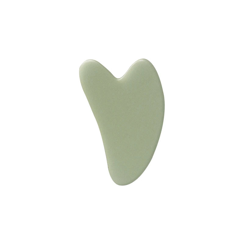 Rose Quartz Jade Roller & Heart-Shaped Gua Sha Facial Massage Set