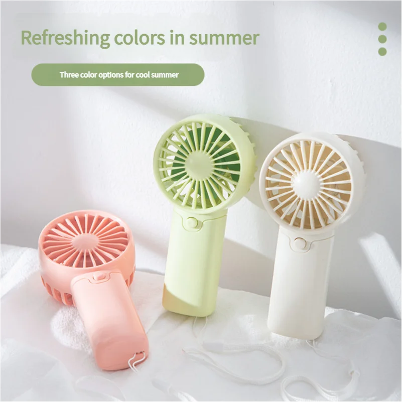 Portable Handheld Mini Turbo Fan – USB Rechargeable Personal Cooling Fan