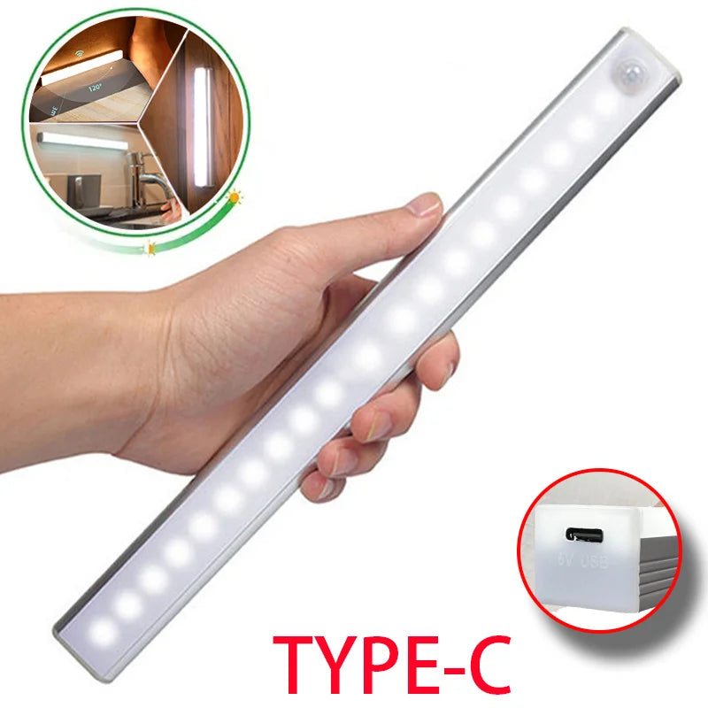 Wireless Ultra-Thin Motion Sensor Closet Light (Type-C)