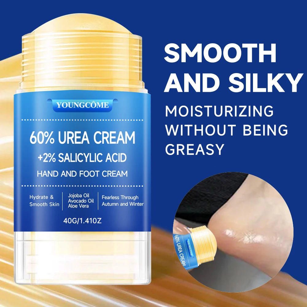 60% Urea Cream Stick with Salicylic Acid - Cracked Heel & Dry Hand Care Stick